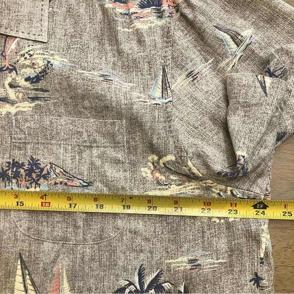 Tommy Bahama Silk Hawaiian Shirt Mens‎ XL  Floral Print Beach Aloha Casual Luau - Picture 6 of 8